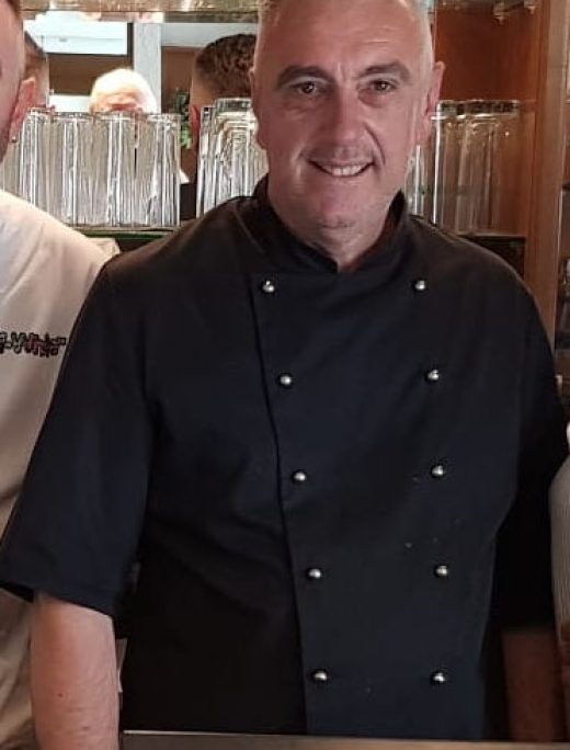 Unser Küchenchef Toni...